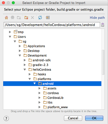 run an apk file in android studio emulator in mac