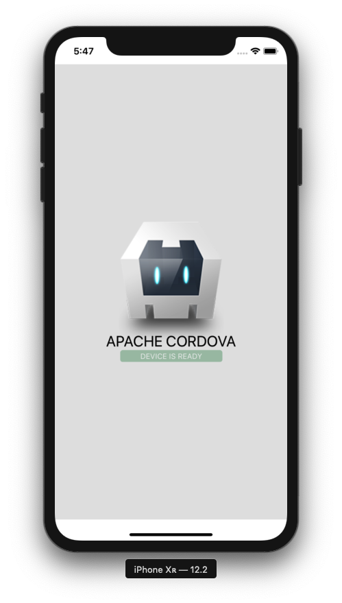 cordova transparent status bar ios